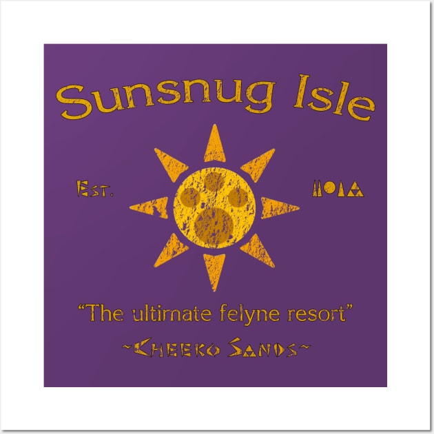 Sunsnug Isle Logo Wall Art by Swainathan